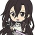 Pic-Lil! Sword Art Online II Trading Rubber Strap Kirito Collection: Kirito GGO ver.1