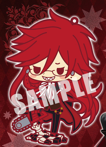 главная фотография -es series nino- Black Butler Book of Circus Rubber Strap Collection: Grell Sutcliff Figure Ver.