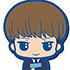 Daiya no Ace Capsule Rubber Strap 3: Watanabe Hisashi