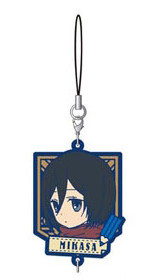 главная фотография Shingeki! Kyojin Chuugakkou Rubber Strap Collection Burarinku: Mikasa Ackerman