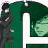 Psycho-Pass Standing Acrylic Keychain: Newly Illustrated Nobuchika Ginoza