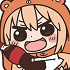 Himouto! Umaru-chan Tsumamare Pinched Keychain: Umaru Together with Cola ver.