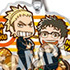 Haikyuu!! Acrylic Food Keychain Part.2: Takeda Ittetsu & Ukai Keishin