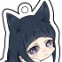 Naruto Shippuuden Doujin Goods Acrylic Charm: Hinata Hyuuga