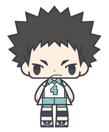 главная фотография Koedarize Haikyuu!! Rubber Strap Vol.1: Iwaizumi Hajime