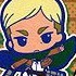 Shingeki no Kyojin Capsule Rubber Strap: Erwin Smith