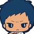 Kuroko no Basket Capsule Rubber Mascot Off Shot Edition 2: Aomine Daiki