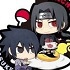 Naruto Rubber Mascot Sasuke Special : Itachi & Sasuke