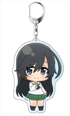 главная фотография Girls und Panzer the Movie Puni Chara Deka Keychain: Hana Isuzu