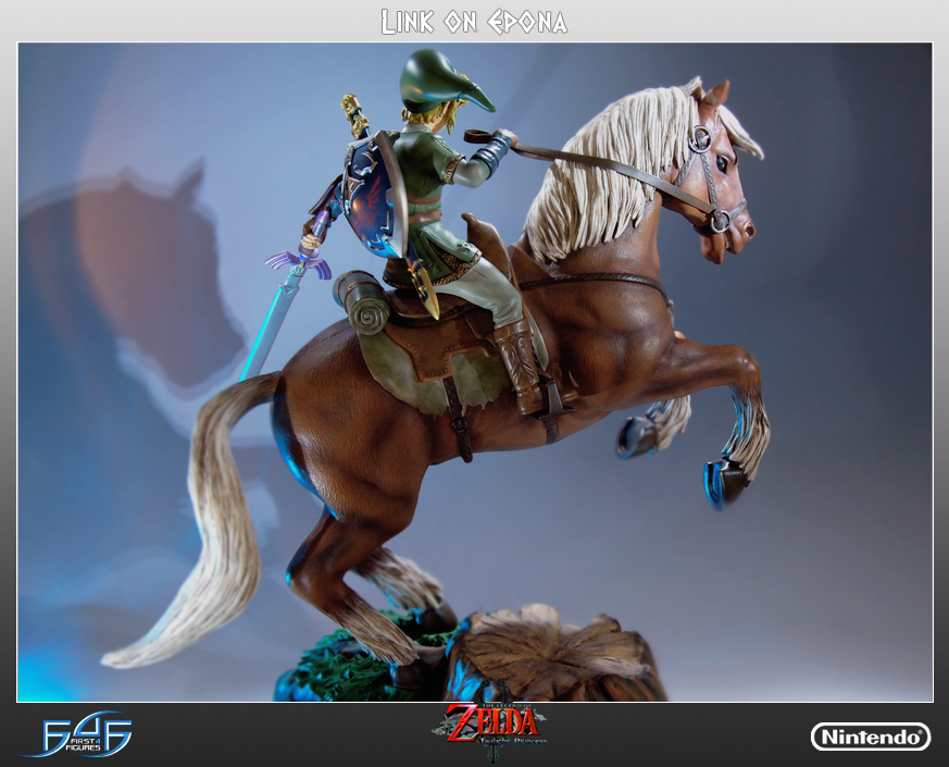 Twilight Princess Master Arts Link on Epona.