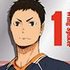 Haikyuu!! Chara Metal Tag Part.4: Sawamura Daichi