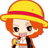 One Piece Capsule Rubber Mascot 2: Shanks