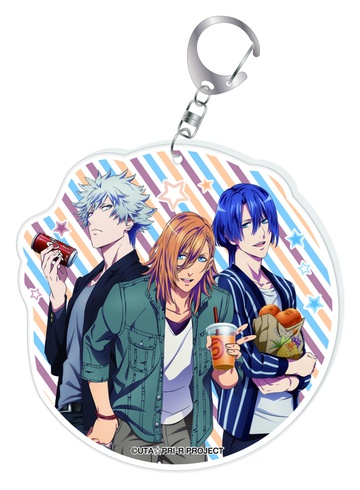 главная фотография Uta no☆Prince-sama♪ Acrylic Big Keychain: Ranmaru Kurosaki & Ren Jinguuji & Masato Hijirikawa