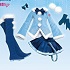 Dollfie Dream Snow Miku Outfit Set: Fluffy Coat