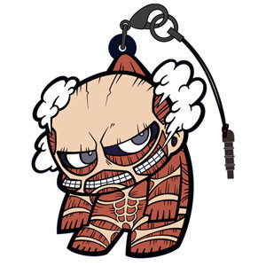 главная фотография Shingeki no Kyojin Tsumamare Earphone Jack Accessory: Colossal Titan