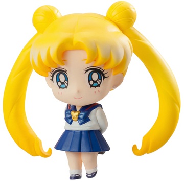 главная фотография Petit Chara! Bishoujo Senshi Sailor Moon Three Lights Hen: Tsukino Usagi School Uniform Ver.