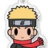 D4 THE LAST -NARUTO THE MOVIE- Acrylic Keychain Collection: Naruto Uzumaki