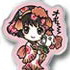 Ichiban Kuji Hoozuki no Reitetsu ~Doubutsu Tachi to Anoyo Meguri~: Peach Maki Metal keychain