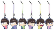 фотография Osomatsu-san Bocchi-kun Trading Rubber Strap: Todomatsu