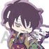 Gintama Clear Rubber Strap: Takasugi Shinsuke