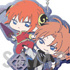 Gintama Clear Rubber Strap: Kagura & Kamui