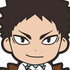 Ichiban Kuji Haikyuu!! Second Season ~Eiyuu Gou Yui!!~: Iwaizumi Hajime Rubber Strap