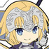 Pic-Lil! Fate/Grand Order Trading Acrylic Keychain: Ruler/Jeanne d'Arc