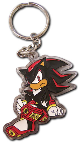 главная фотография Shadow the Hedgehog Acrylic Keychain 