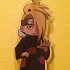 Deidara Acrylic Keychain 