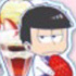 Osomatsu-san x Animate Cafe in Akihabara & Okasanipponbashi & Sendai & Okayama Acrylic Keychain: Ichimatsu