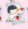 фотография Osomatsu-san x Animate Cafe in Akihabara & Okasanipponbashi & Sendai & Okayama Acrylic Keychain: Jyushimatsu