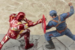 фотография ARTFX+ Iron Man Mark 46 Civil War Ver.