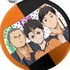 Haikyuu!! Ball Mascot 2: Ennoshita & Nishinoya & Tanaka