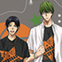 Kurobas Cup 2015 Goods Keyholder: Midorima & Takao