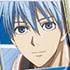 Metal Charm Kuroko no Basket: Kuroko Tetsuya