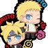 Rubber Mascot Buddy Colle BORUTO -NARUTO THE MOVIE- Seichou shita Ore-tachi Dattebayo Hen: Naruto & Boruto