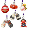 фотография Netsuke Nyanko-sensei Meets Japanese Folk-Art: Nyanko-sensei and Riou