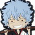 Gintama Doyagao Matsuri Rubber Strap: Gintoki Sakata 