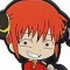 Gintama Doyagao Matsuri Rubber Strap: Kagura