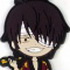 Gintama Doyagao Matsuri Rubber Strap: Shinsuke Takasugi