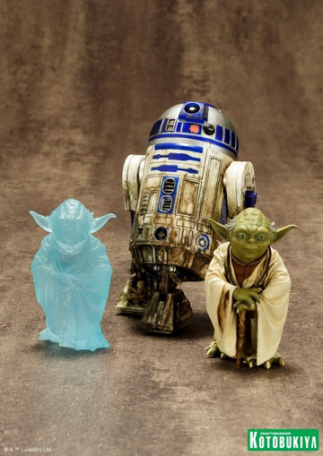 главная фотография ARTFX+ Yoda & R2-D2 Dagobah Ver.