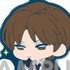 World Trigger Chara Yura Rubber Strap: Ninomiya Masataka