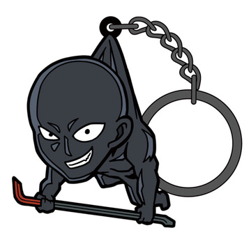 главная фотография Detective Conan Tsumamare Rubber Keychain: The Criminal