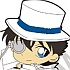 Detective Conan PitaColle Rubber Strap: Kid the Phantom Thief 