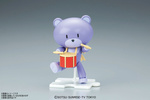фотография HGPG Gundam Build Fighters 1/144 Petit'GGuy: Rapapan Purple & Drum