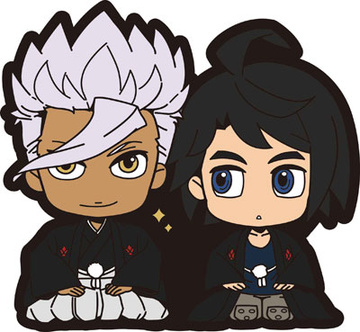 главная фотография Rubber Mascot Buddy Colle ~Mobile Suit Gundam Iron-Blooded Orphans~ Hokori to Ketsui Hen: Mikazuki Augus & Orga Itsuka Montsuki Hakama Ver.