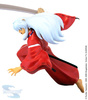фотография InuYasha with Tetsusaiga Sword Mid-Attack