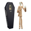 фотография The Nightmare Before Christmas 16 Inch Coffin Doll Jack Skellington Pajama Ver.