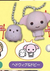 главная фотография Takara Tomy A.R.T.S. Harry Potter Charm Collection: Dobby and Hedwig