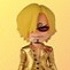 World Collectable Figure One Piece Film Gold Special Color Ver.: Sanji